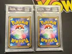Full Set PSA10 Pokemon Card Pikachu 227/S-P & Cramorant 226/S-P Stamp Box PROMO - Image 3