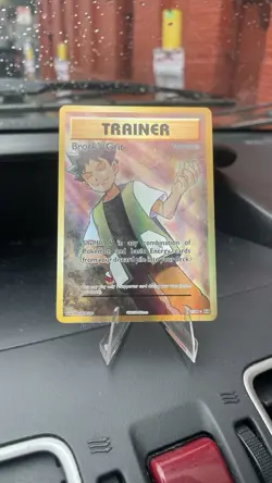 Pokemon TCG Brock's Grit Full Art Card 107/108 XY Evolutions - Image 1