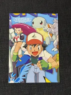 1999 Topps Pokemon Series 1 TV9 Jesse Holo Foil Card Rare - Image 2