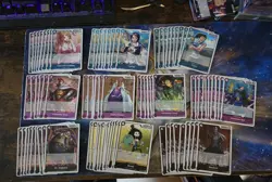 One Piece TCG OP-06 Rare Lot Of 212 Cards All Nm - Image 3