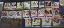One Piece TCG OP-08 Rare Lot Of 31 Cards All Nm - Image 1