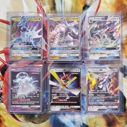 Dialga + Palkia + Nihilego + 3 more GX - Pokemon Cards - Lot #208 - Image 1
