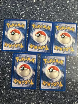 Pokemon Five Card Vintage E-Reader Lot! Marstomp, Treecko, Grovyle, Sharpedo - Image 2