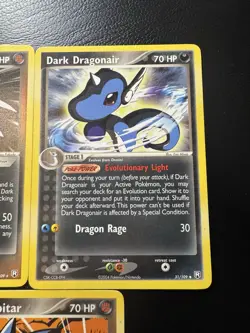 Vintage Pokemon Team Rocket Returns Dark 5 Card Set 2004 Near Mint - Image 4