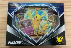 Pokemon TCG Pikachu V Box - Factory Sealed - Promo Cards + 4 Booster Packs - Image 1