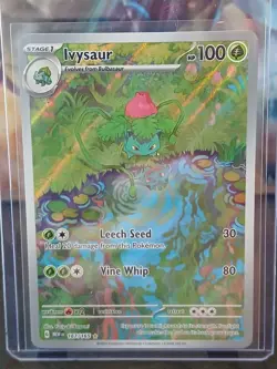 Ivysaur 167/165 Scarlet & Violet 151 English Pokemon Card NM - Image 2