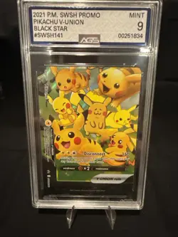 Pikachu V-Union SWSH141 SWSH: Sword & Shield Promo Cards Holo - Image 1