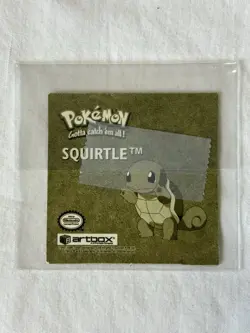 Two Squirtle R06, Gold Holo, Artbox Series 1, Squirtle Squad, 1999 Pokemon Cards - Image 3