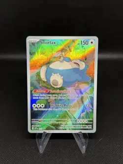 Pokemon Card TCG - Snorlax SVP 051 Scarlet & Violet 151 Black Star Promo NM/M - Image 1