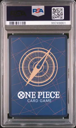 2022 ONE PIECE JPN 25TH ANNIVERSARY PREMIUM CARD COLL #022 BROOK PSA 10 - Image 2