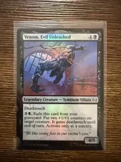 MTG Universes Beyond: Spider-man Venom, Evil Unleashed Foil 0071 NM - Image 1