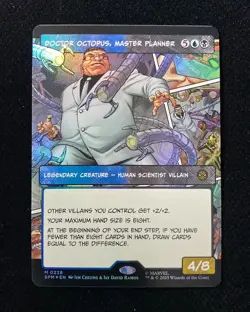 2025 Magic The Gathering MTG Marvel EN Foil Doctor Octopus Master Planner AK001 - Image 1