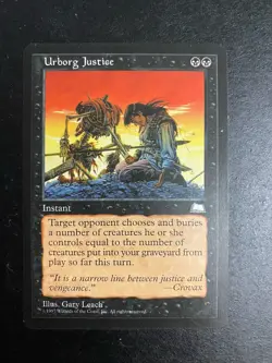 Urborg Justice Weatherlight MTG LP - Image 1