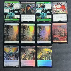 2025 Magic The Gathering MTG Marvel EN Foil Plains Robot Lot*11 - Image 1