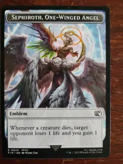 Emblem - Sephiroth, One-Winged Angel Robot Warrior - Image 1