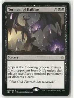 Magic The Gathering Torment of Hailfire Hour of Devastation #77 - Image 1