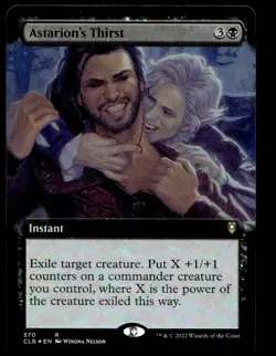 Astarion's Thirst (Extended Art) 570 Foil R Commander Legends: Battle for Baldur - Image 1