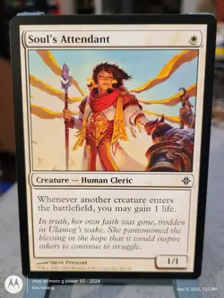 MTG Soul's Attendant Rise of the Eldrazi Regular Common NM Ex Condition 44/248 - Image 1