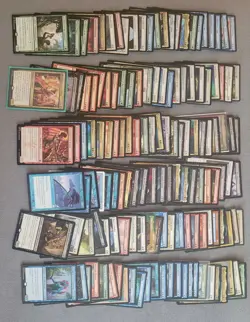 Mtg Lot Over 100 Rares Mythics Foils Full Art Energy Humans Merfolk Drakes - Image 1