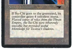 Su-Chi 66/100 Antiquities 1994 (ATG) Heavily Played HP MTG Magic the Gathering - Image 4