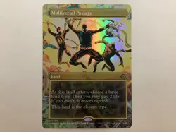 MTG Marvel’s Spider-Man MULTIVERSAL PASSAGE Borderless Foil NM (9438) - Image 1