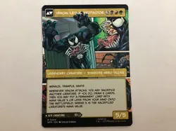 MTG Marvel’s Spider-Man EDDIE BROCK Borderless NM (9439) Graded Power - Image 2