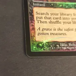 MTG "Entomb" Odyssey Foil Magic The Gathering NM MINT! - Image 4