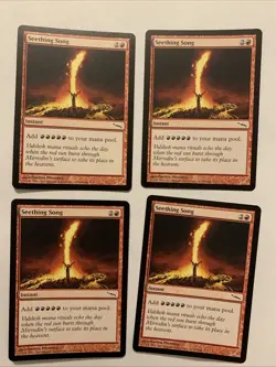 Seething Song Mirrodin Regular NM X4 - Image 1