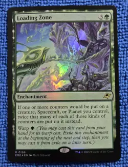 MTG 1x Loading Zone 0196 Foil Edges of Eternities EOE - Image 1
