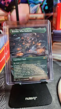 Boseiju Who Endures Kamigawa: Neon Dynasty Borderless #412 MTG Regular - Image 1