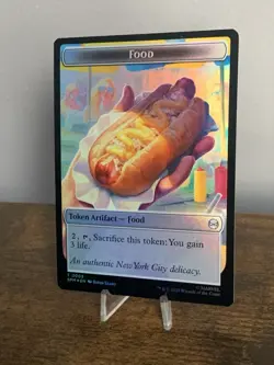 Robot / Food (Foil) Token MTG Spider-Man - Image 4