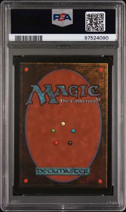 1996 MAGIC THE GATHERING MIRAGE MYSTICAL TUTOR PSA 6 - Image 2