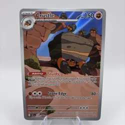 Crustle 130/086 Pokemon TCG Scarlet & Violet: Black Bolt Illustration Rare NM - Image 2