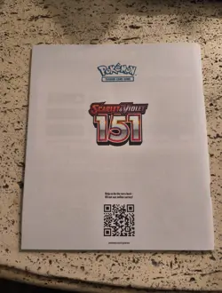 SCARLET & VIOLET 151 Players Guide - SNORLAX Cover ETB Booklet - Pokemon TCG - Image 2