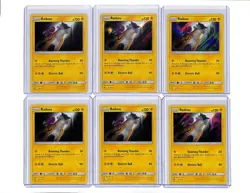 (6) Lot 2017 Pokemon Sun & Moon Raikou Holo Shining Legends #32/73 - Image 1
