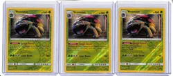 (3) Lot 2017 Pokemon Sun & Moon Venusaur Reverse Holo Shining Legends #3/73 - Image 1