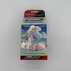 NEW Pokemon TCG: Lillie Premium Tournament Collection Milk Carton Box Clefairy - Image 1