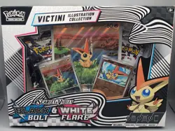 Pokemon TCG Black Bolt/White Flare Victini Illustration Collection Box - Image 1