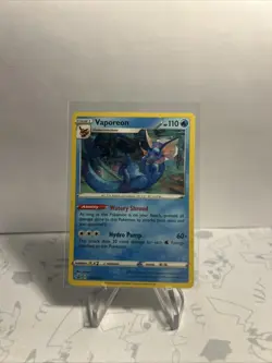 VAPOREON SWSH072 ~ Pokemon TCG Sword & Shield Black Star Promo Cosmos Holo MINT - Image 1