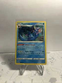 VAPOREON SWSH072 ~ Pokemon TCG Sword & Shield Black Star Promo Cosmos Holo MINT - Image 3