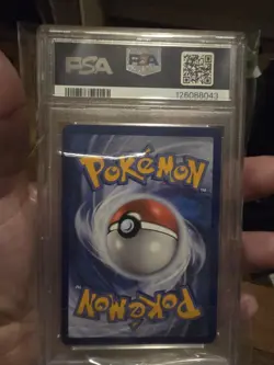 Mega Gengar ex XY166 2016 POKEMON BLACK STAR PROMO HOLO PSA 8 - Image 4