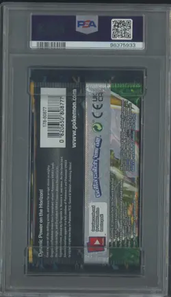 2021 Pokemon Intl SWSH Evolving Skies Booster Foil Pack Rayquaza Art PSA 10 - Image 2