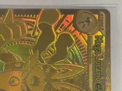 Pokemon MEGA LUCARIO EX 188/132 Mega Evolution GOLD SECRET RARE PACK FRESH M/NM - Image 5