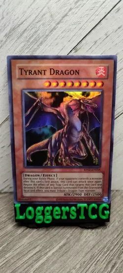 Yu-Gi-Oh! Tyrant Dragon / RP02-EN056 UNLIMITED NM REPRINT - Image 1