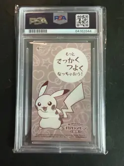 PSA 10 Pokemon 2015 Poncho-Wear Pikachu Business Card Charizard X Promo Japanese - Image 2