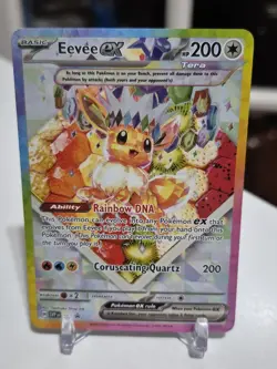 Eevee ex #174 Pokemon S&V English SPC Black Star Promo Card Holo English - NM 🔥 - Image 1