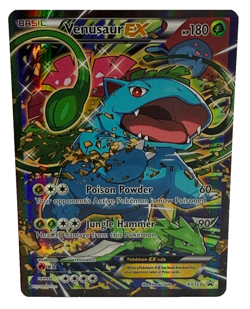 Pokemon TCG Venusaur EX XY Black Star Promos Holo Card XY123 Clean NM - Image 1