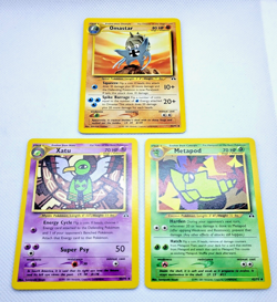 Vintage Pokemon Cards Evolution Pair Lot (6) *NM* - Neo Discovery - 2001: Xatu + - Image 4