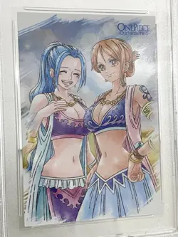 PSA 10 One Piece Nami Vivi Our Memories Wafers Card Japanese 2018 JPN - Image 2