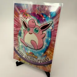 Pokemon #40 Wigglytuff Card Foil Holo Topps 2000 TV Animation Series 1 - Image 1